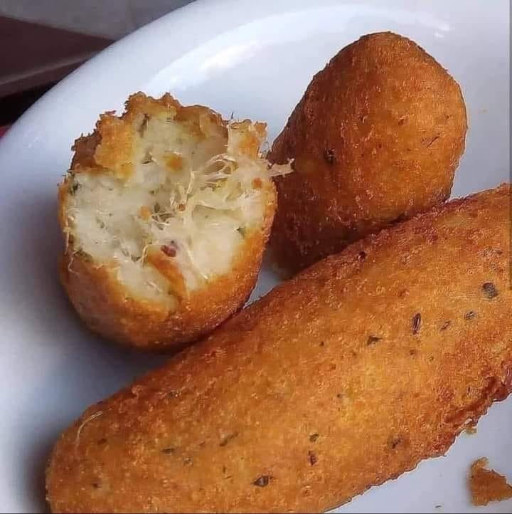 Receita De Bolinho De Bacalhau